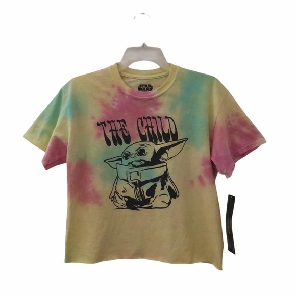 NWT! Mandalorian Baby Yoda Tie Dye Shirt - Picture 1 of 3